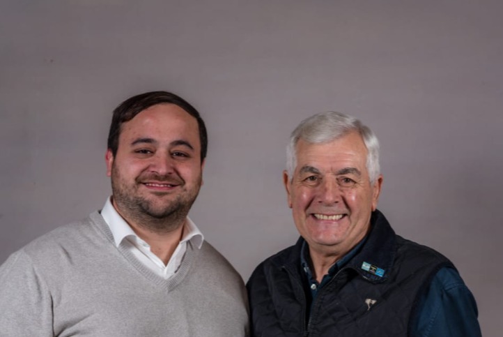 Rodrigo Studio y Ricardo Leprón, candidatos en Coronel Rosales